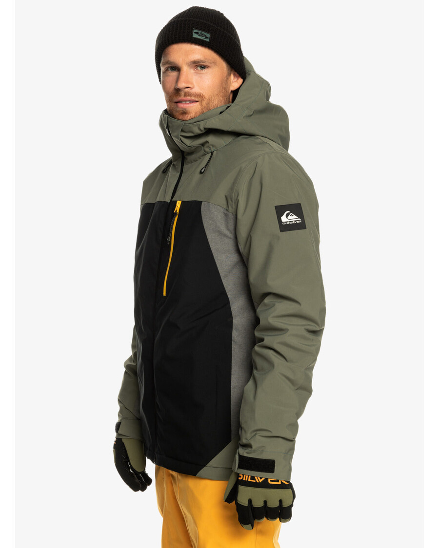 Quiksilver Mission Plus Teknisk Snøjakke - Ekte Svart