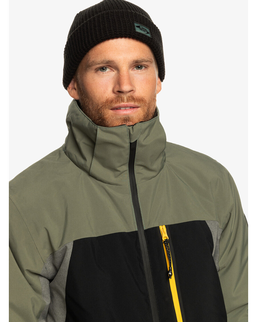 Quiksilver Mission Plus Teknisk Snøjakke - Ekte Svart