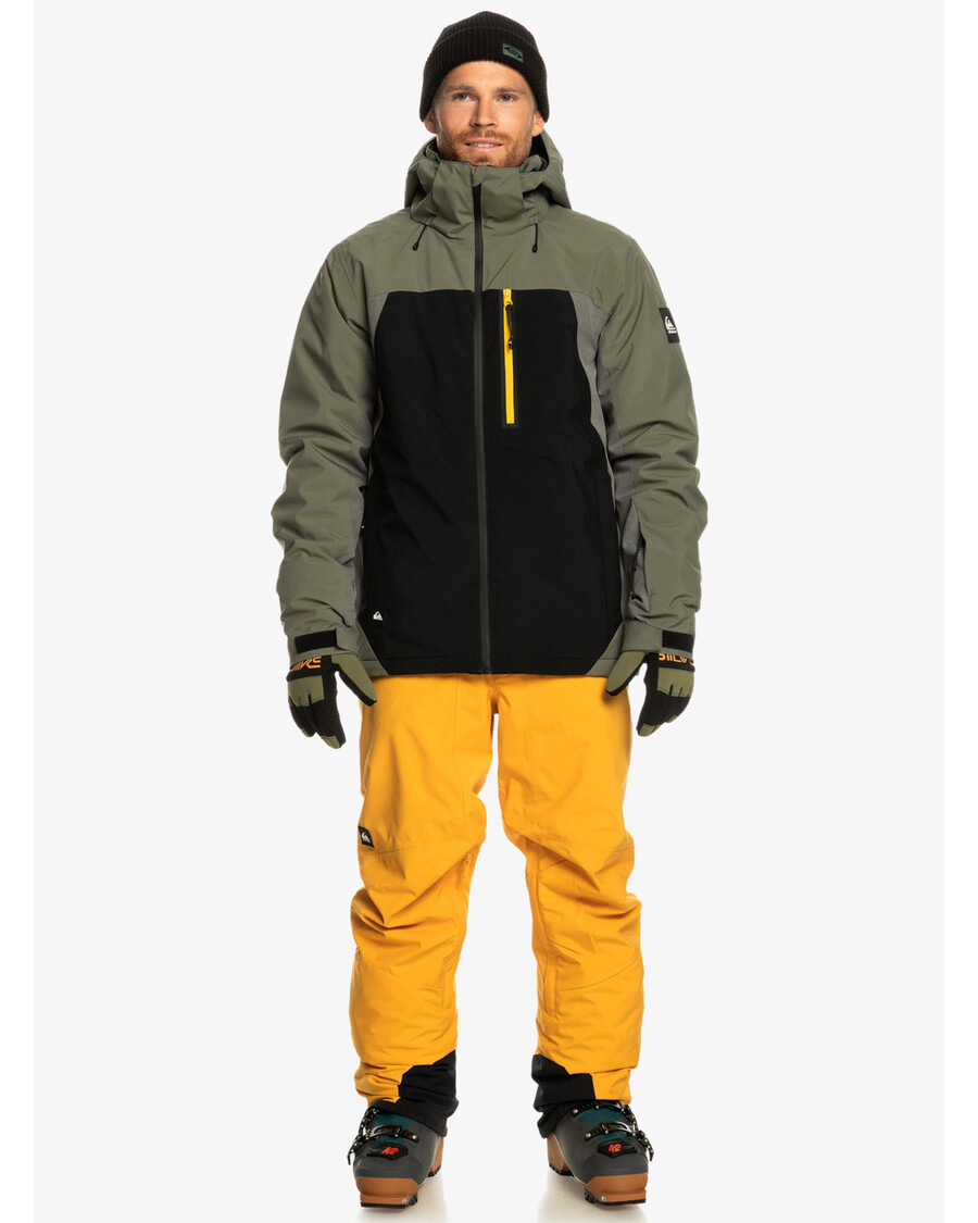 Quiksilver Mission Plus Teknisk Snøjakke - Ekte Svart