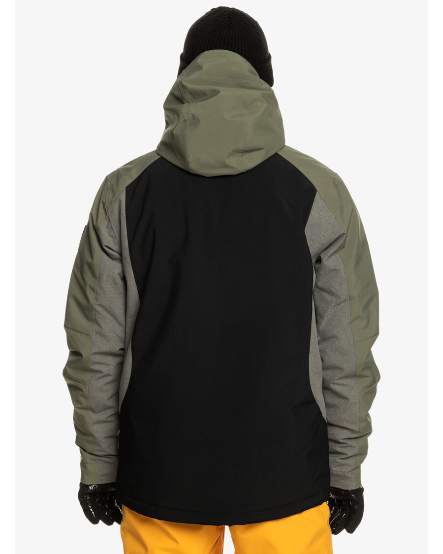 Quiksilver Mission Plus Teknisk Snøjakke - Ekte Svart