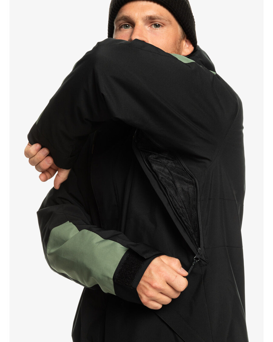 Quik Silver Radicalo Technical Snow Jacket - True Black