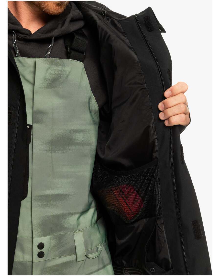 Quik Silver Radicalo Technical Snow Jacket - True Black