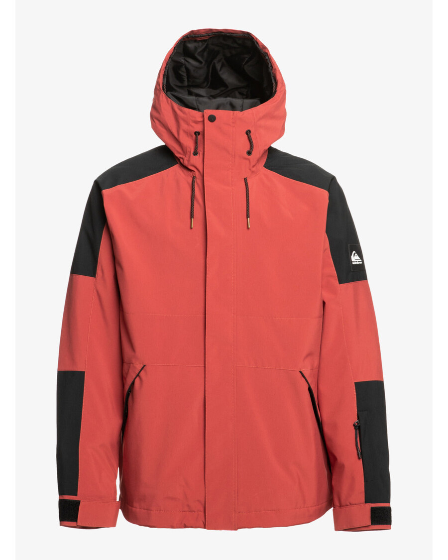 Technická Snehová Bunda Quiksilver Radikal - Marsala