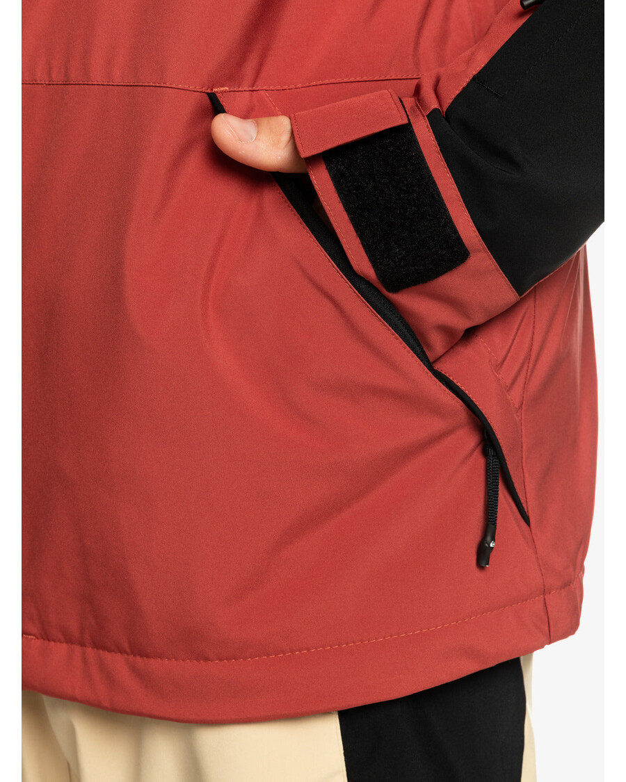 Technická Snehová Bunda Quiksilver Radikal - Marsala