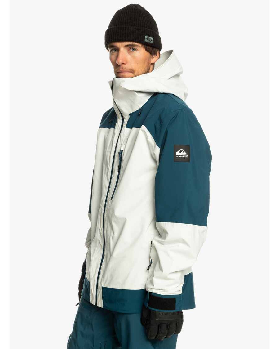 Quiksilver Ultralight 20k Technische Schneejacke – Nimbus Cloud