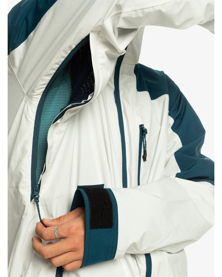 Quiksilver Ultralight 20k Technische Schneejacke – Nimbus Cloud