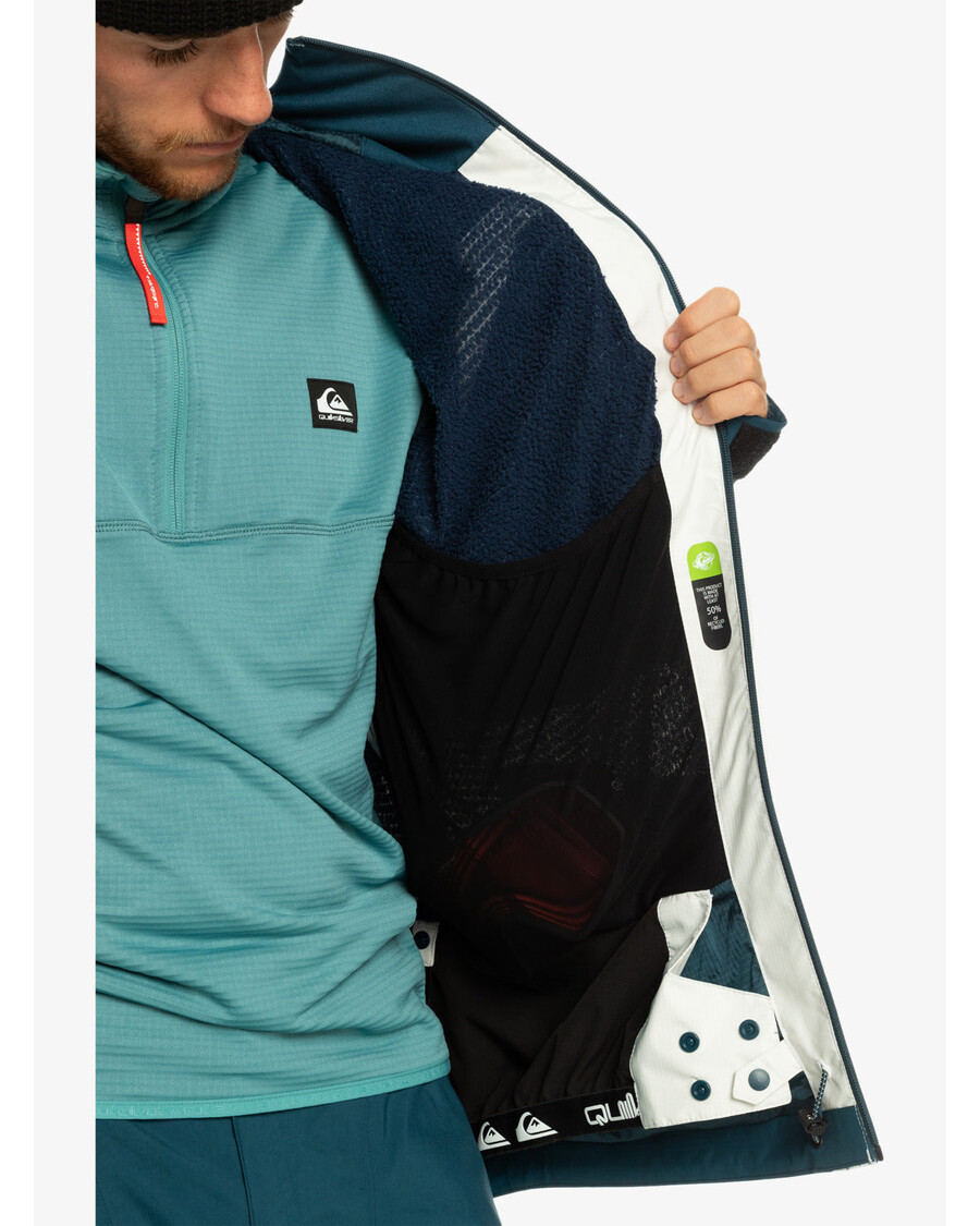 Quiksilver Ultralight 20k Technische Schneejacke – Nimbus Cloud