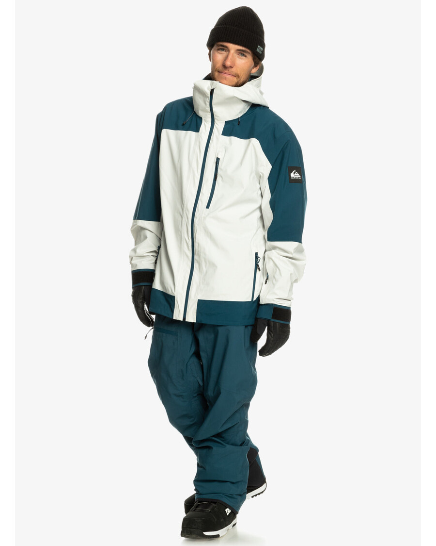 Quiksilver Ultralight 20k Technische Schneejacke – Nimbus Cloud