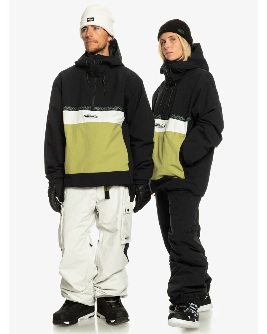 τεχνικό χιονοτζάκετ Quiksilver Steeze - αληθινό μαύρο