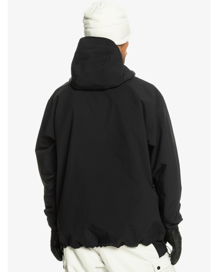 τεχνικό χιονοτζάκετ Quiksilver Steeze - αληθινό μαύρο