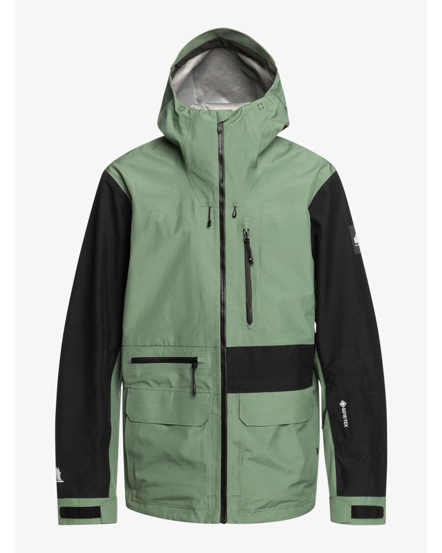 Quik Silver Highline Pro Sammy Carlson 3L Gore-Tex® Technical Snow Jacket - Laurel Wreath