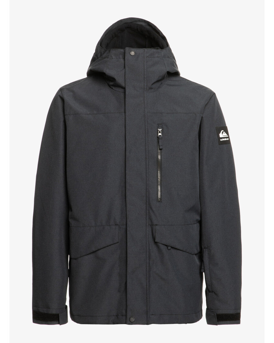 Quiksilver Mission Veste De Snow Technique 3 En 1 - True Black