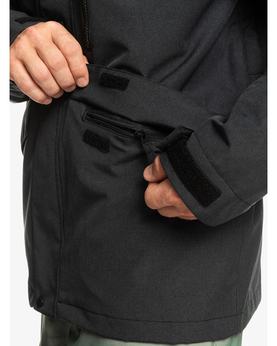 Quiksilver Mission Veste De Snow Technique 3 En 1 - True Black