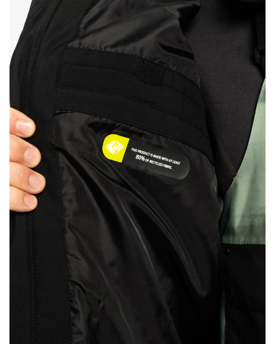 Quiksilver Mission Veste De Snow Technique 3 En 1 - True Black