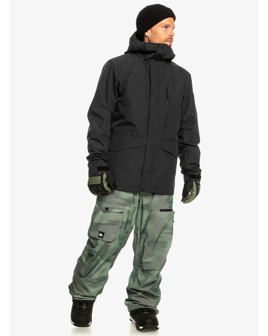 Quiksilver Mission Veste De Snow Technique 3 En 1 - True Black