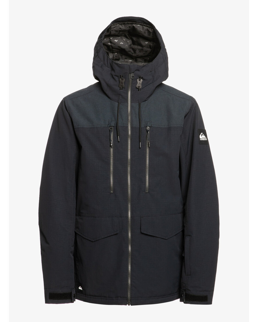 Quiksilver Fairbanks Teknisk Snejakke - ægte Sort