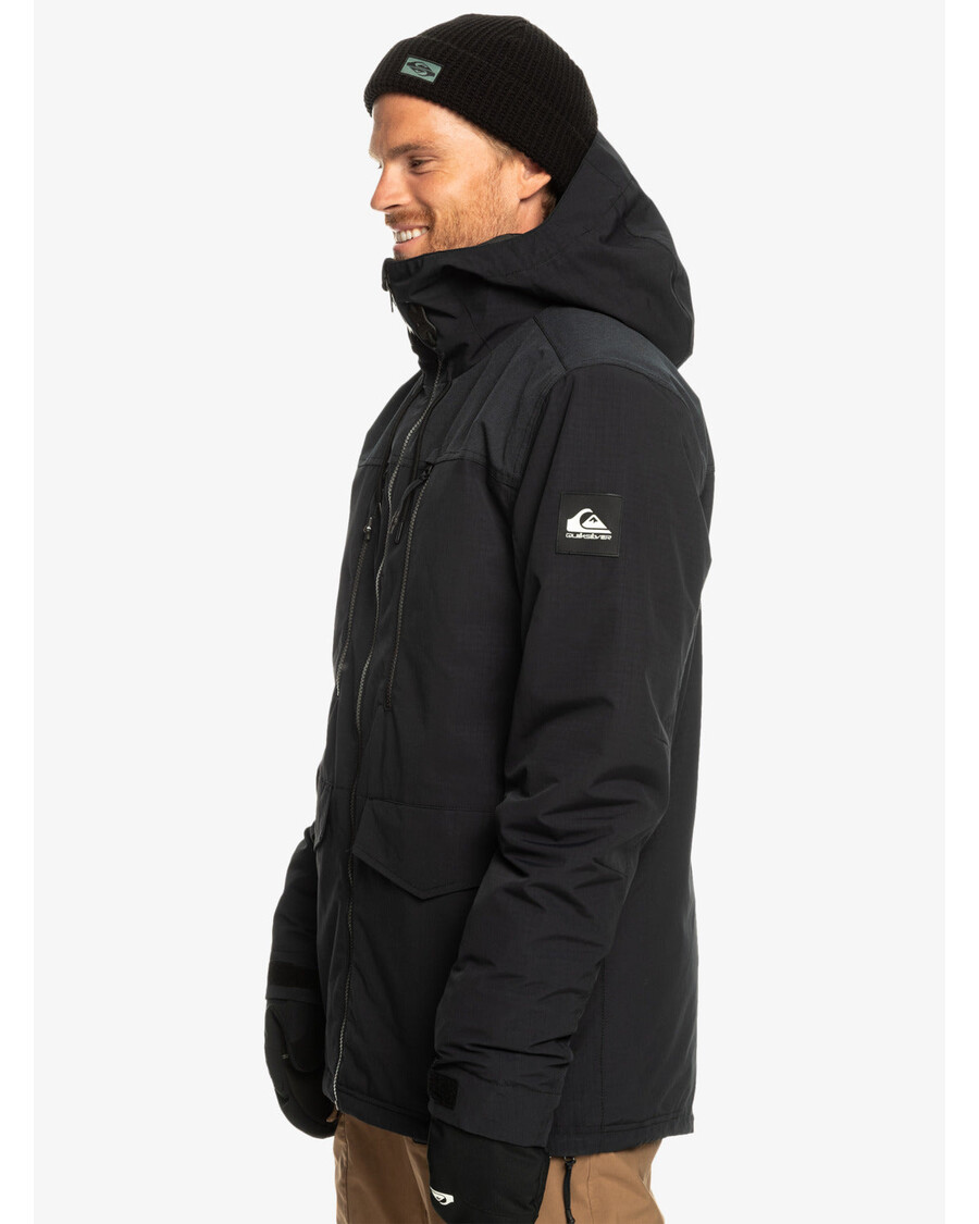 Quiksilver Fairbanks Teknisk Snejakke - ægte Sort