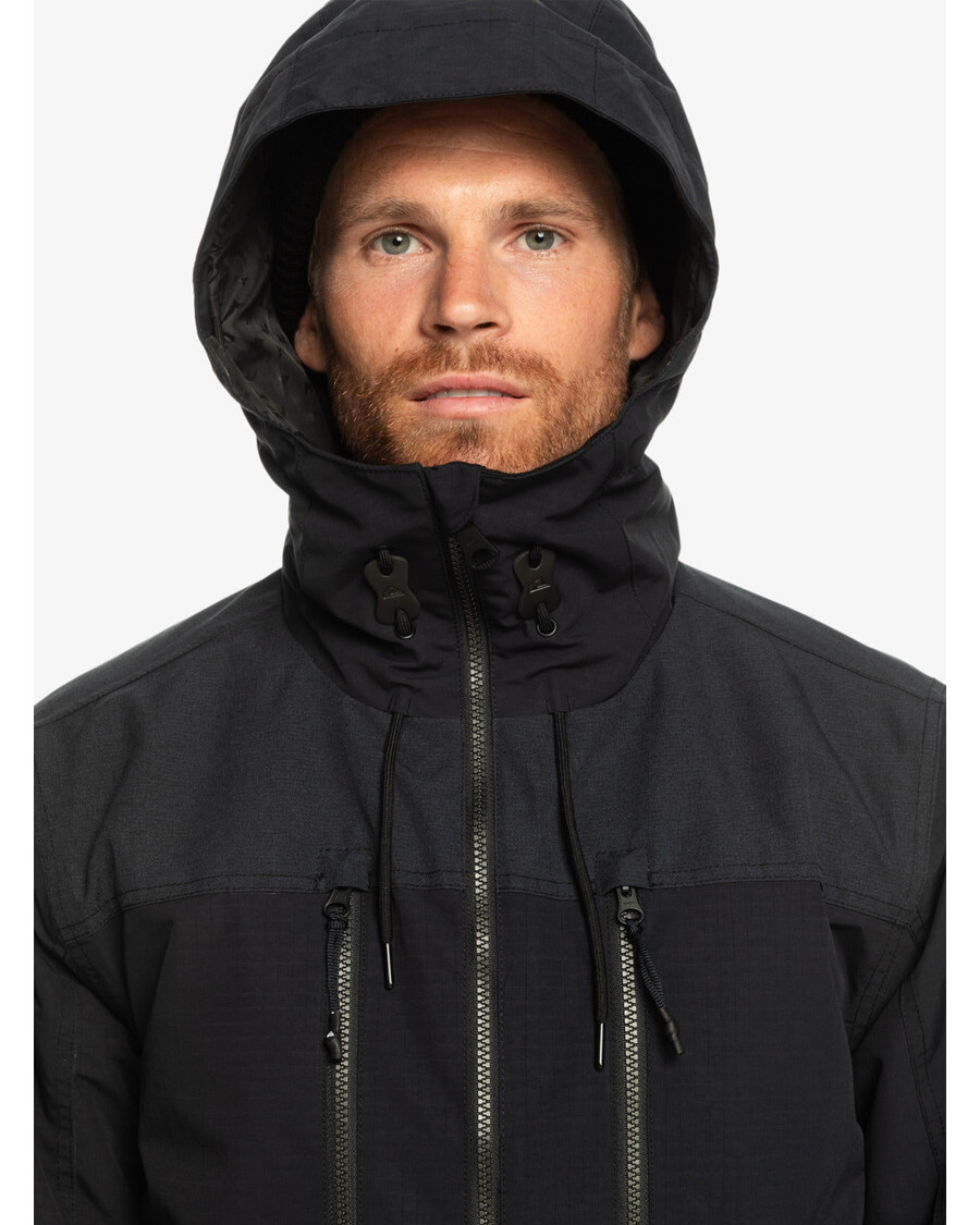 Quiksilver Fairbanks Teknisk Snejakke - ægte Sort