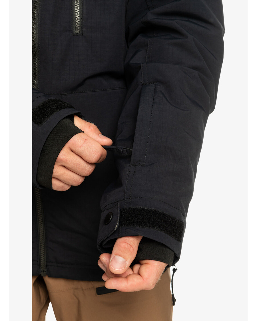 Quiksilver Fairbanks Teknisk Snejakke - ægte Sort