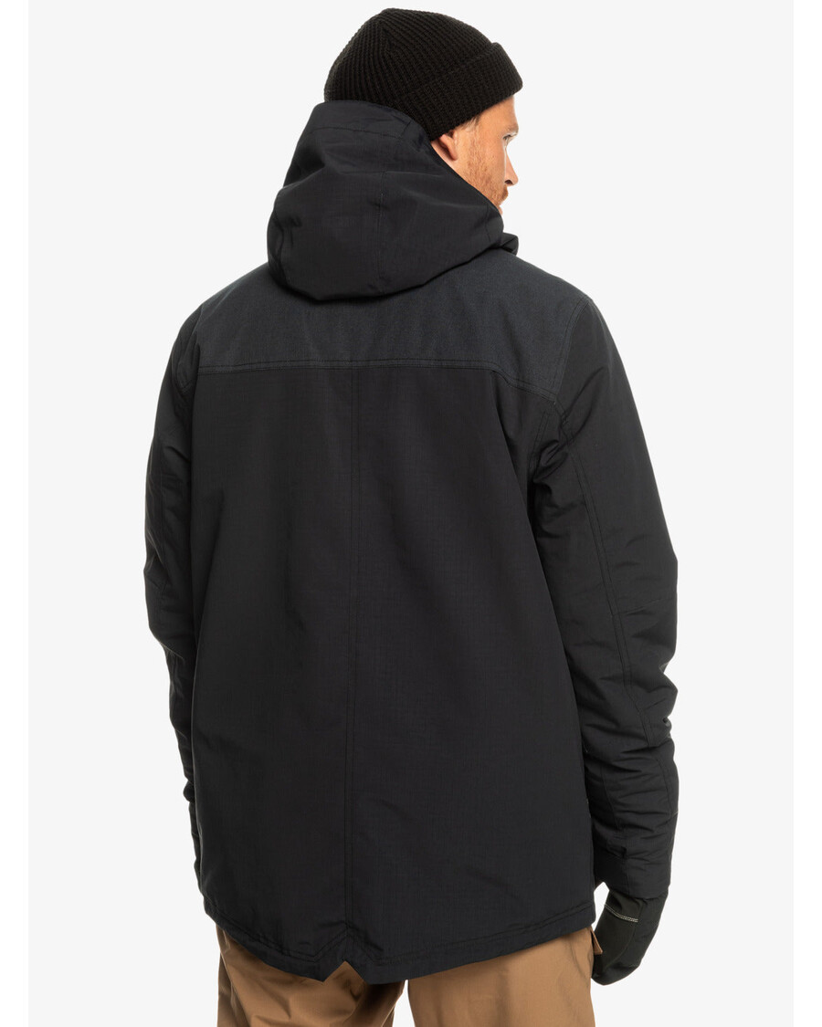 Quiksilver Fairbanks Teknisk Snejakke - ægte Sort
