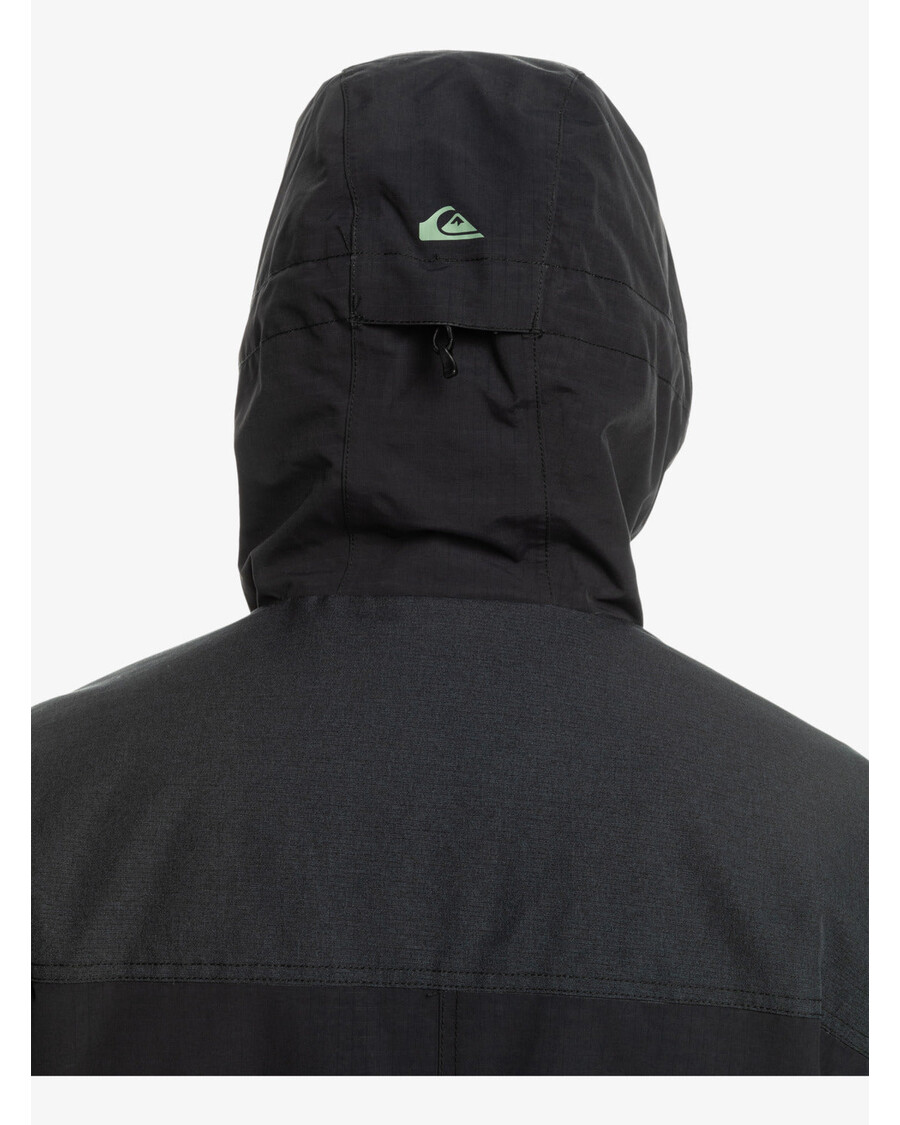 Quiksilver Fairbanks Teknisk Snejakke - ægte Sort
