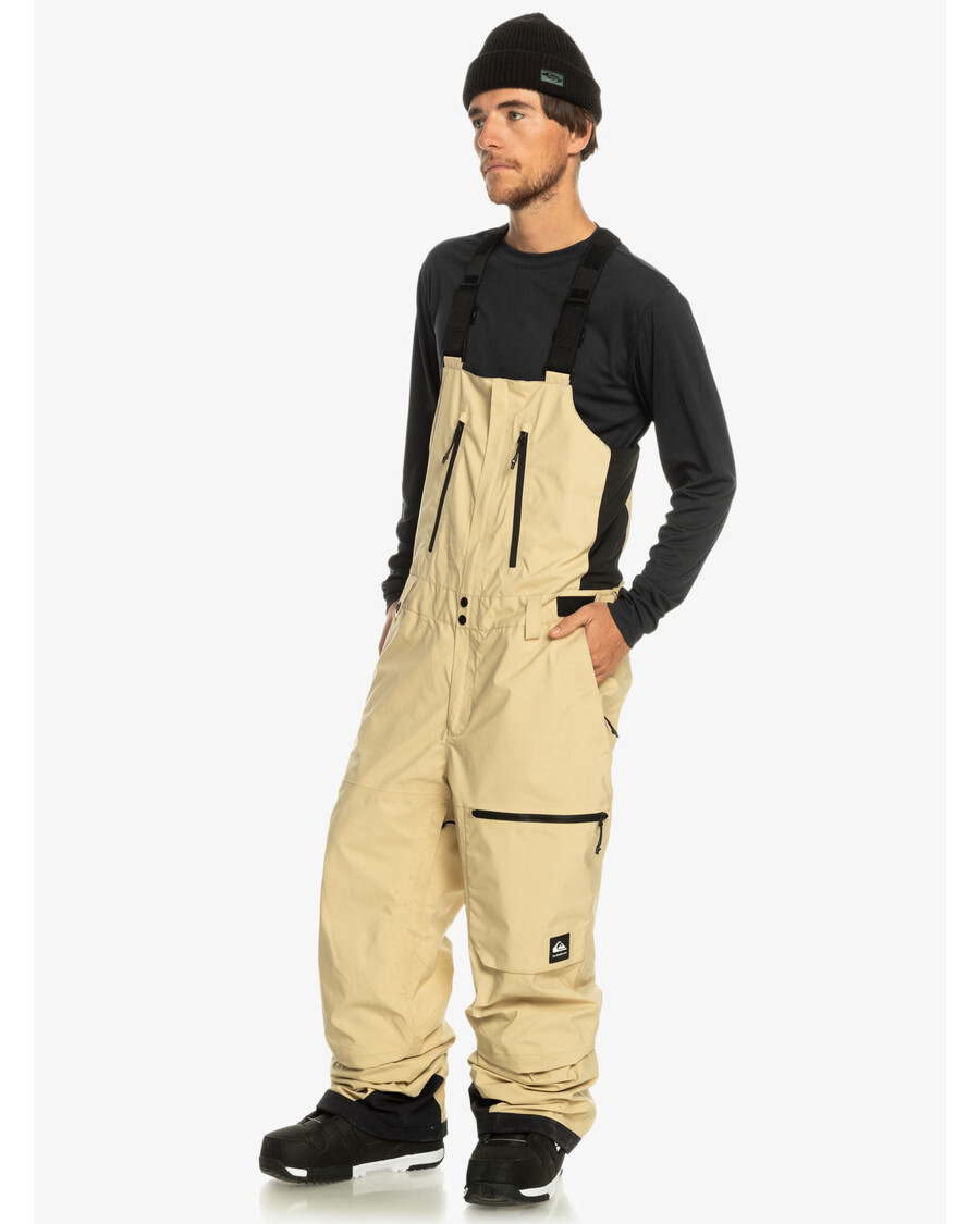 Quik Silver Altostratus Street Shell 2L Gore-Tex® Snow Bib Pants - Pale Khaki