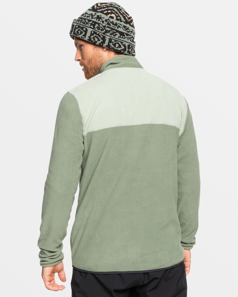Quiksilver Aker Vetoketjullinen Tekninen Fleece - Merispray