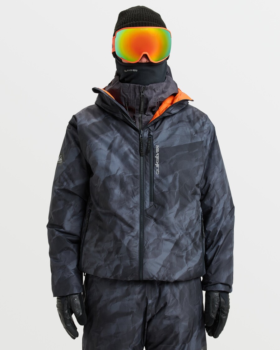 Jaqueta Isolante Quiksilver Travis Rice Expedition - Tr Black Paper