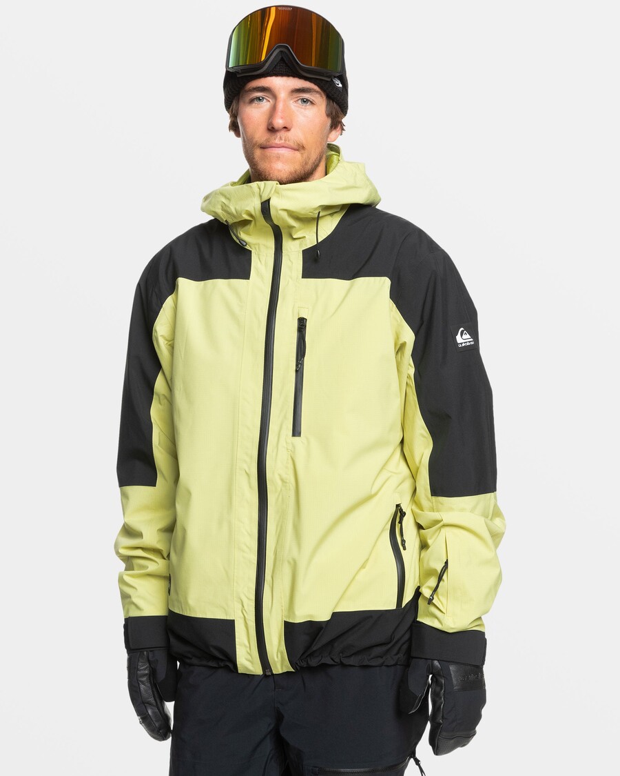 Quiksilver Ultraľahká 20k Snehová Bunda - Zelerovo Zelená