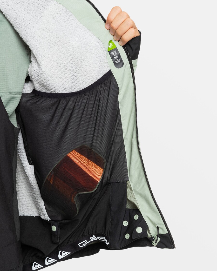 куиксилвер ултралигхт 20к јакна за снег - пустињска жалфија