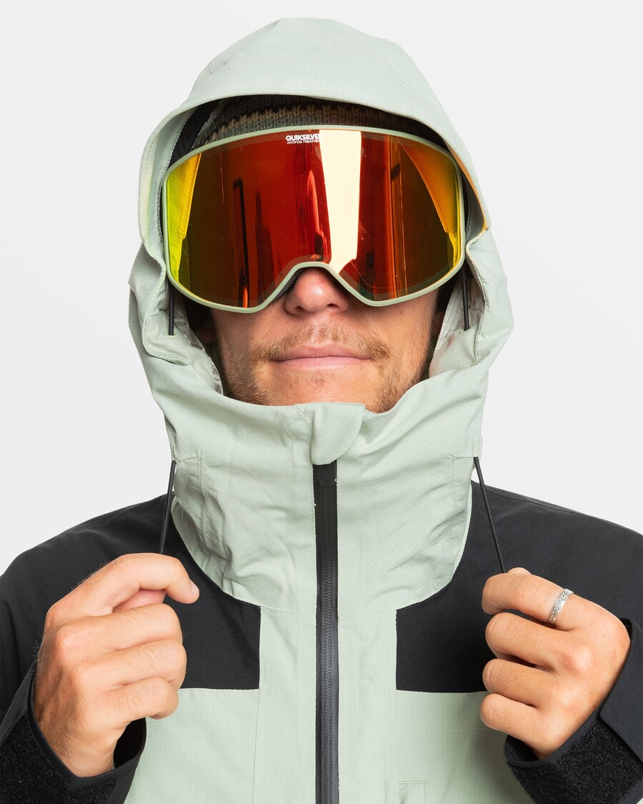 куиксилвер ултралигхт 20к јакна за снег - пустињска жалфија