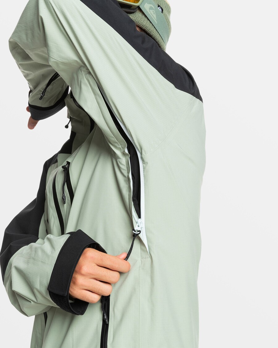 куиксилвер ултралигхт 20к јакна за снег - пустињска жалфија