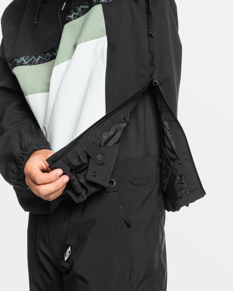 Quik Silver Steeze Snow Jacket - True Black