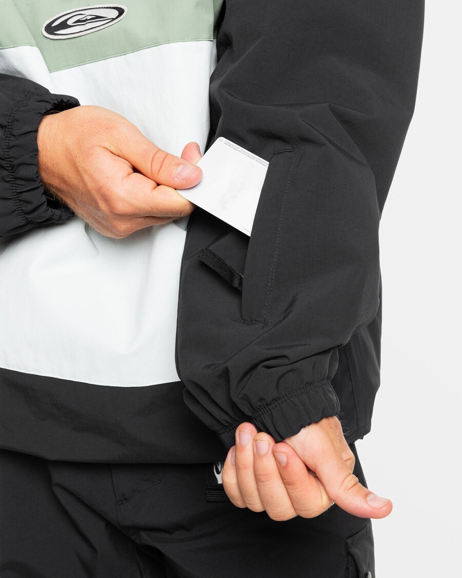 Quik Silver Steeze Snow Jacket - True Black