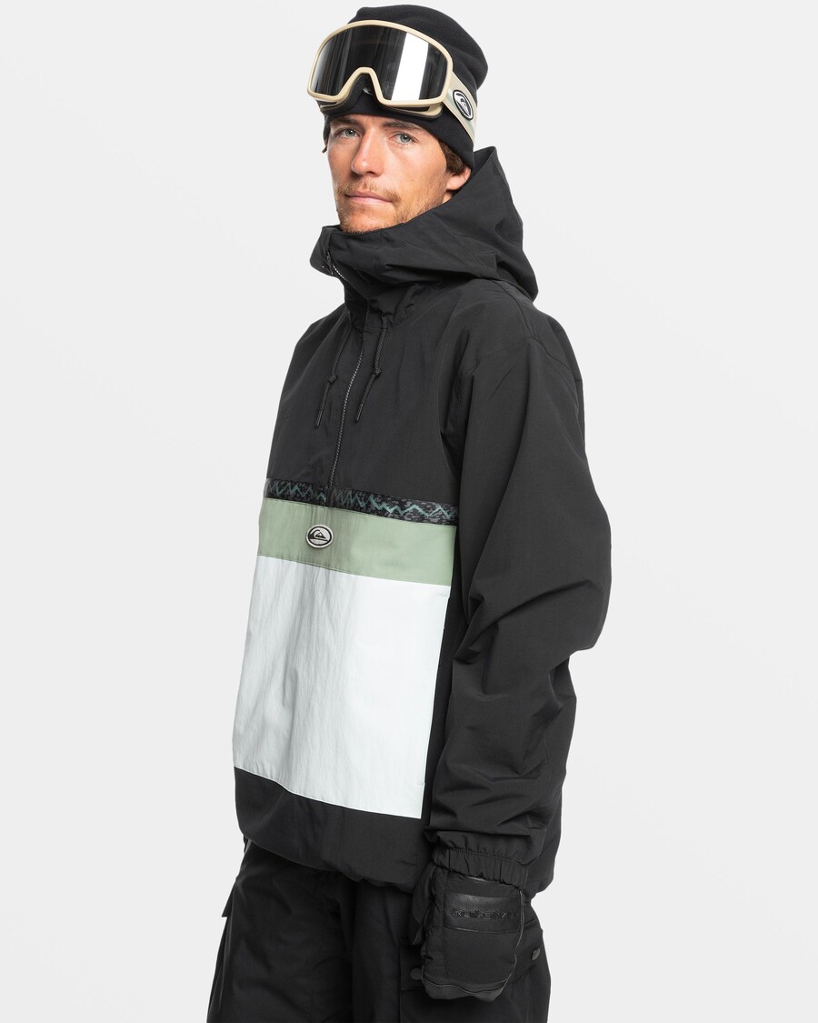 Quik Silver Steeze Snow Jacket - True Black
