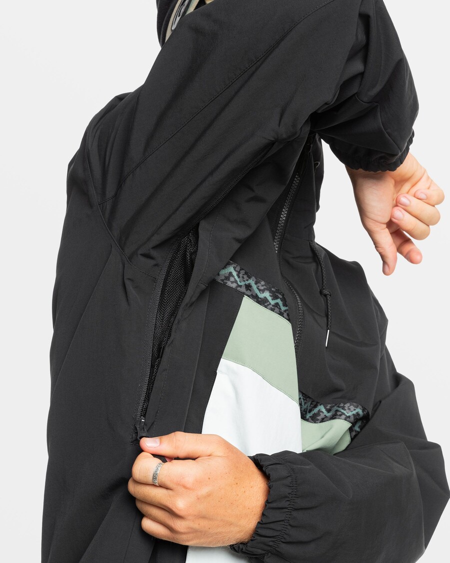 Quik Silver Steeze Snow Jacket - True Black