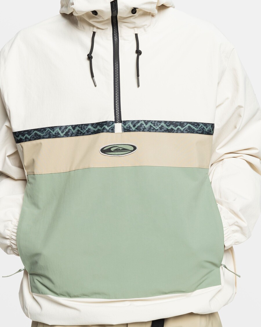 Quik Silver Steeze Snow Jacket - Birch