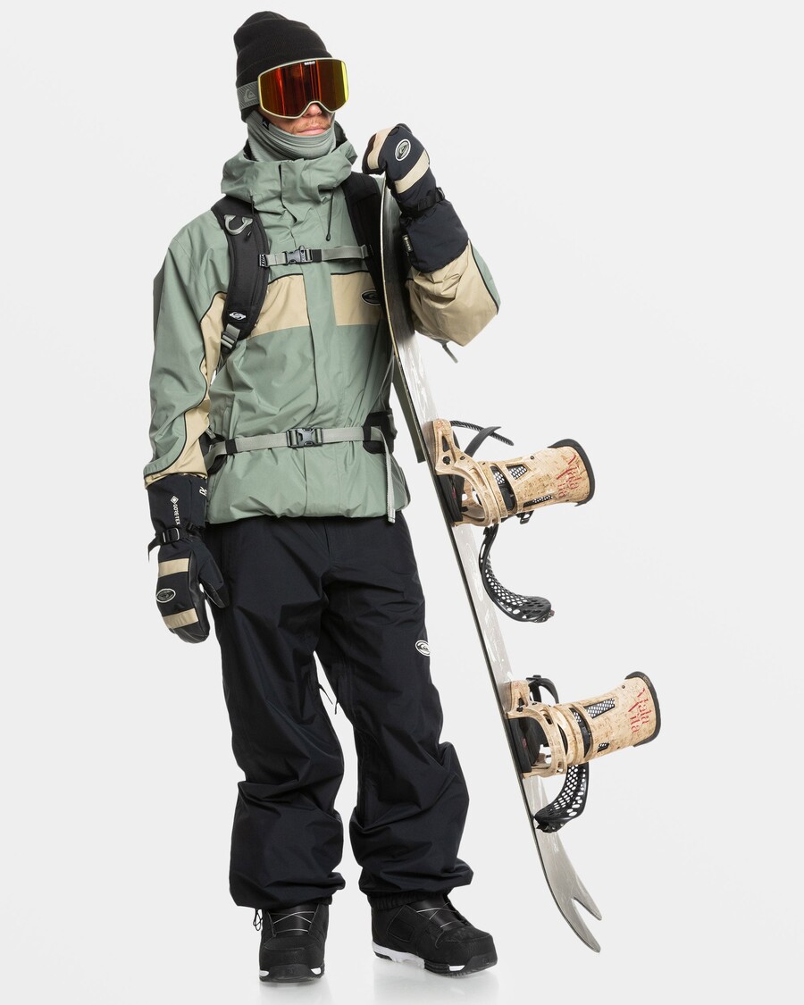 Quik Silver High Altitude Gore-Tex Snow Jacket - Sea Spray