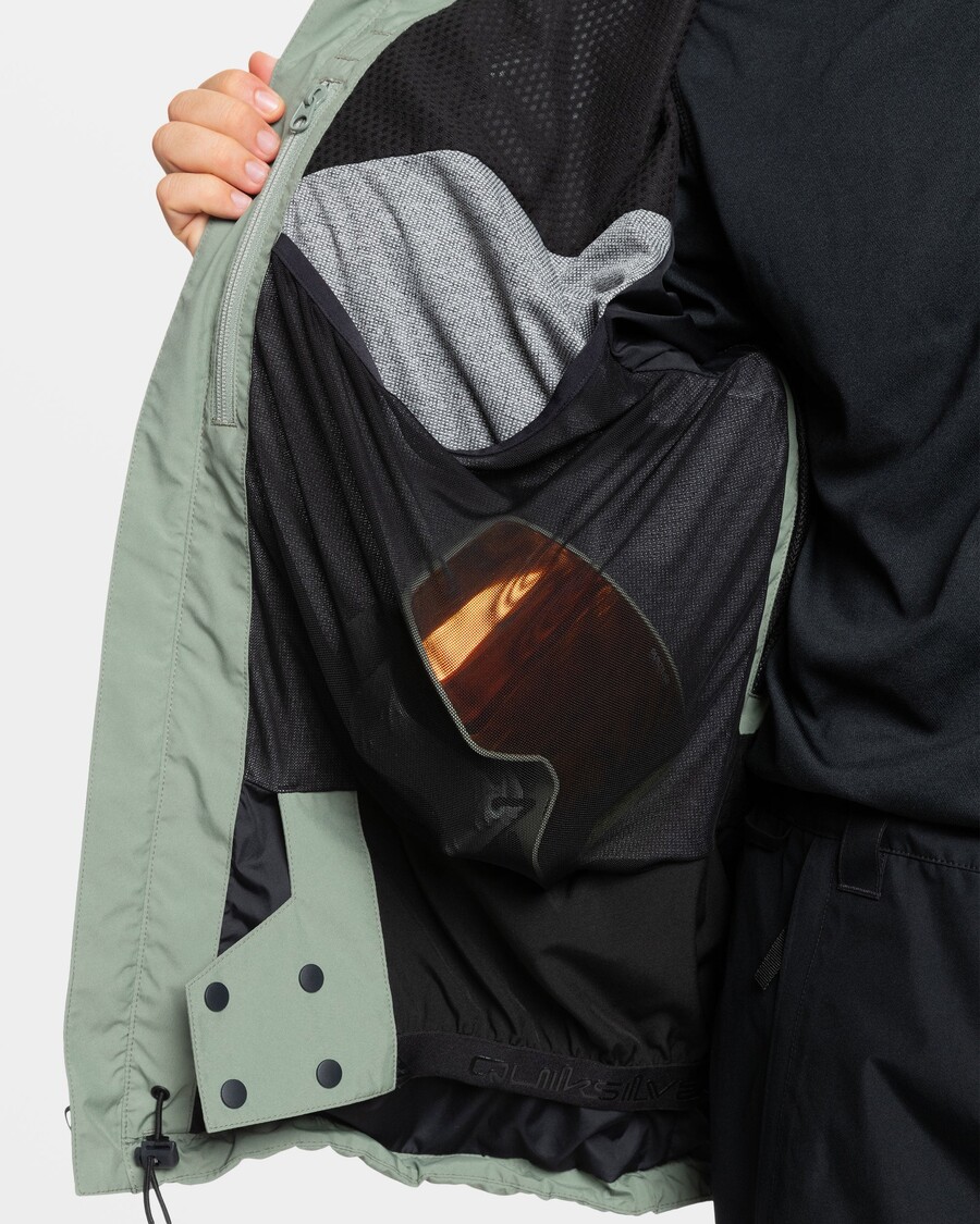 Quik Silver High Altitude Gore-Tex Snow Jacket - Sea Spray