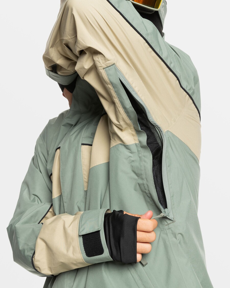 Quik Silver High Altitude Gore-Tex Snow Jacket - Sea Spray