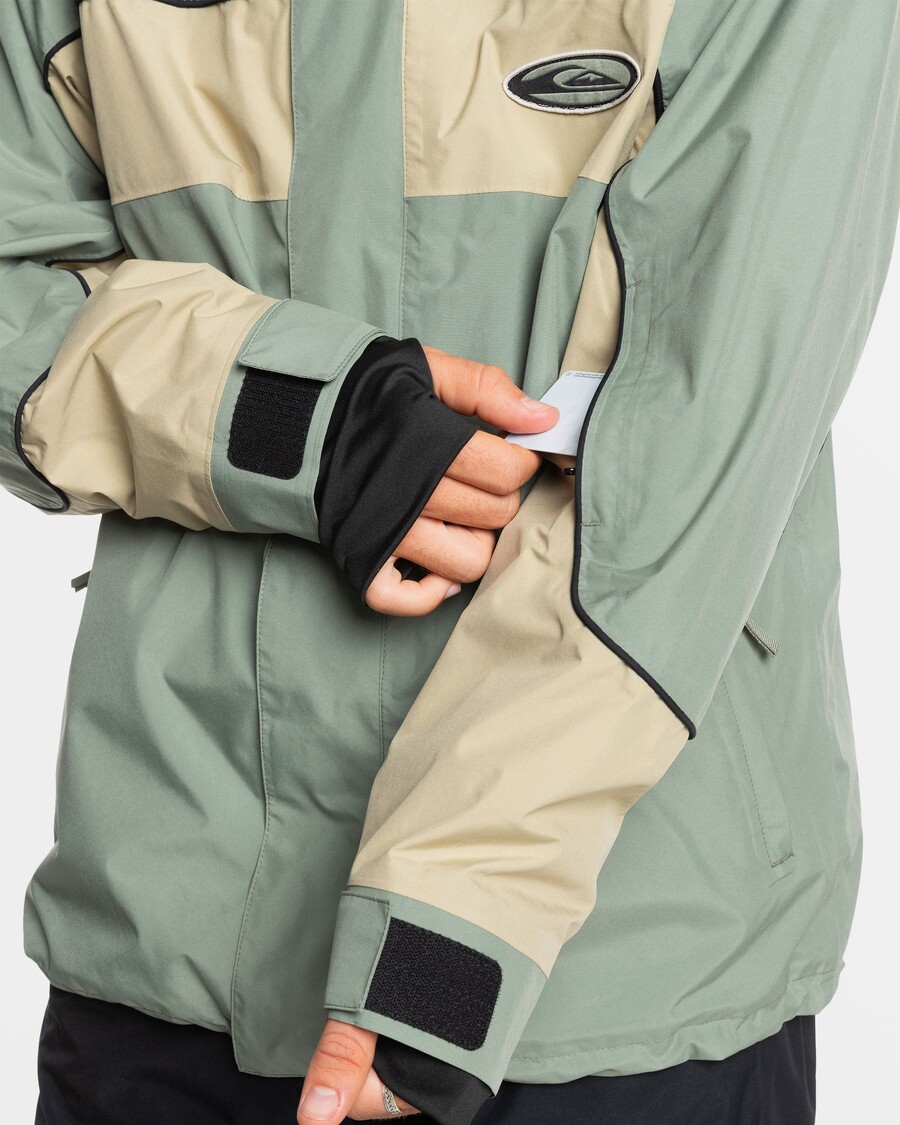 Quik Silver High Altitude Gore-Tex Snow Jacket - Sea Spray