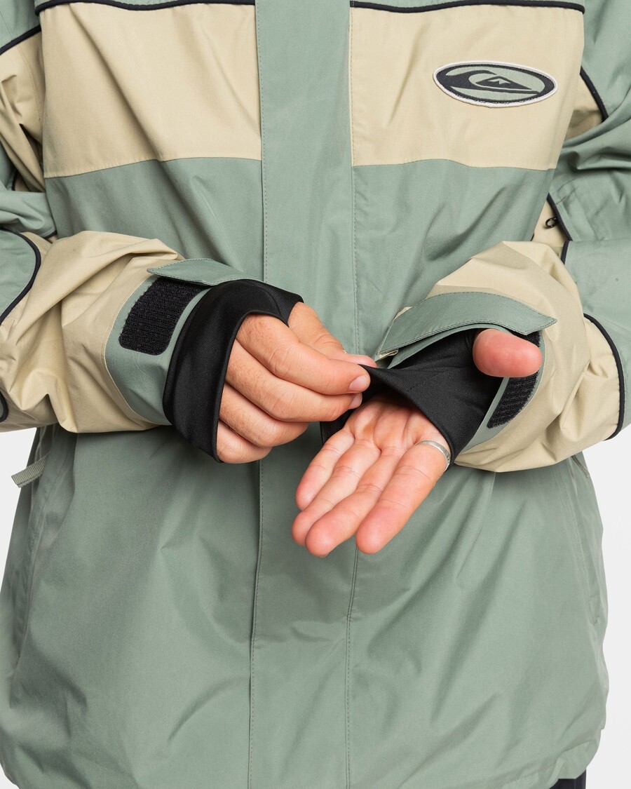 Quik Silver High Altitude Gore-Tex Snow Jacket - Sea Spray