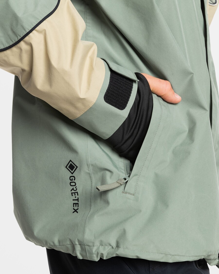 Quik Silver High Altitude Gore-Tex Snow Jacket - Sea Spray