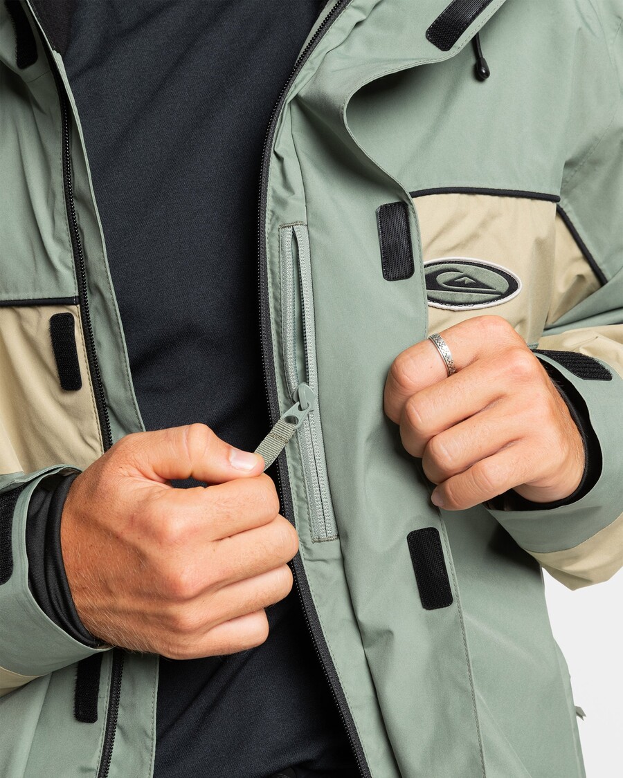 Quik Silver High Altitude Gore-Tex Snow Jacket - Sea Spray