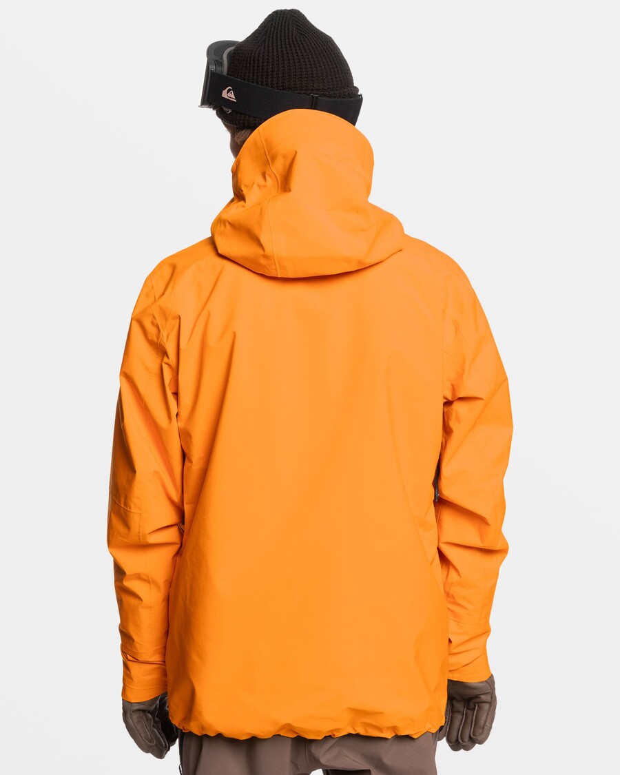クイックシルバー プロ パス ゴアテックス 2L スノー ジャケット - オレンジ ペッパー