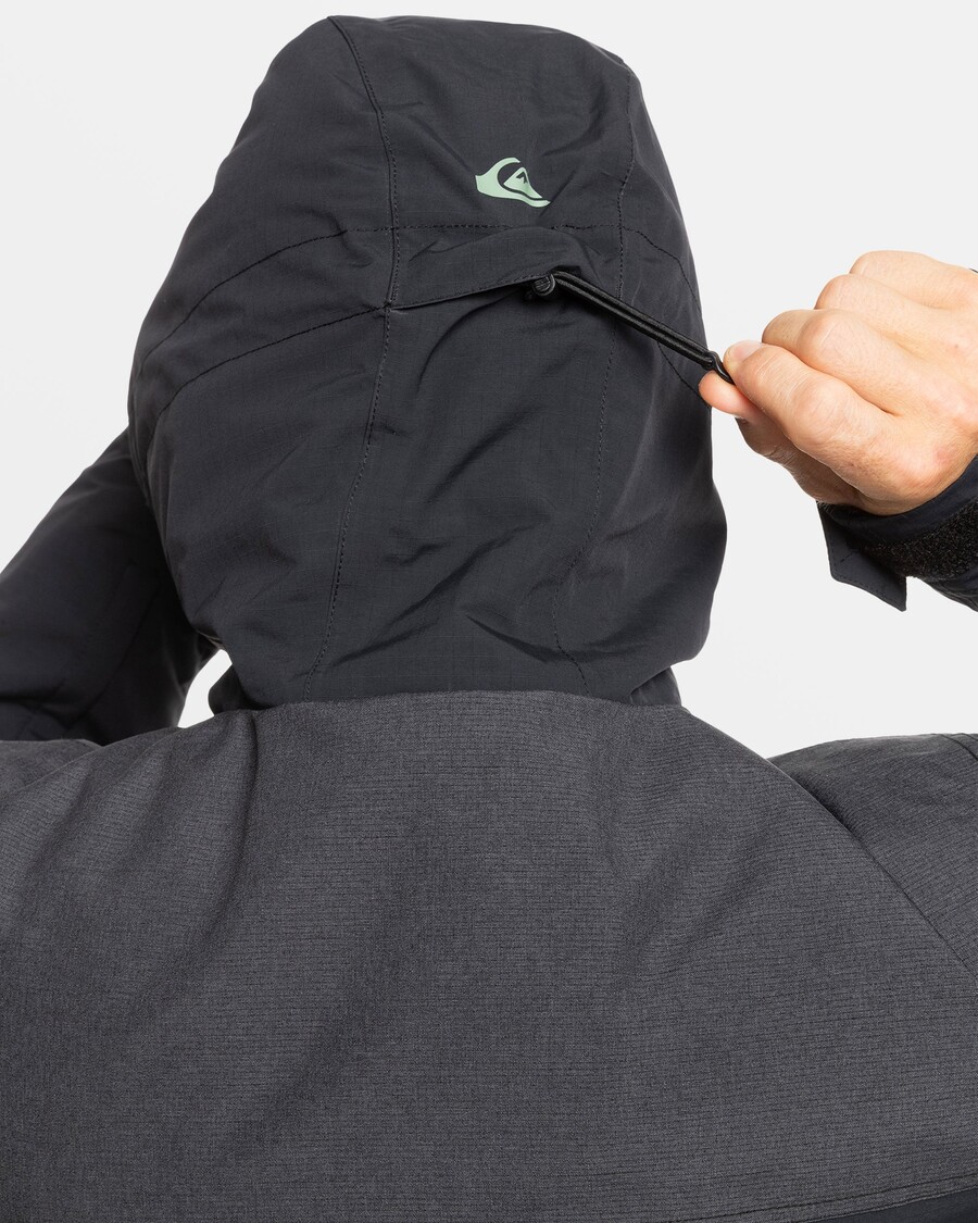 Quiksilver Fairbanks Sniega Jaka - Patiesi Melna