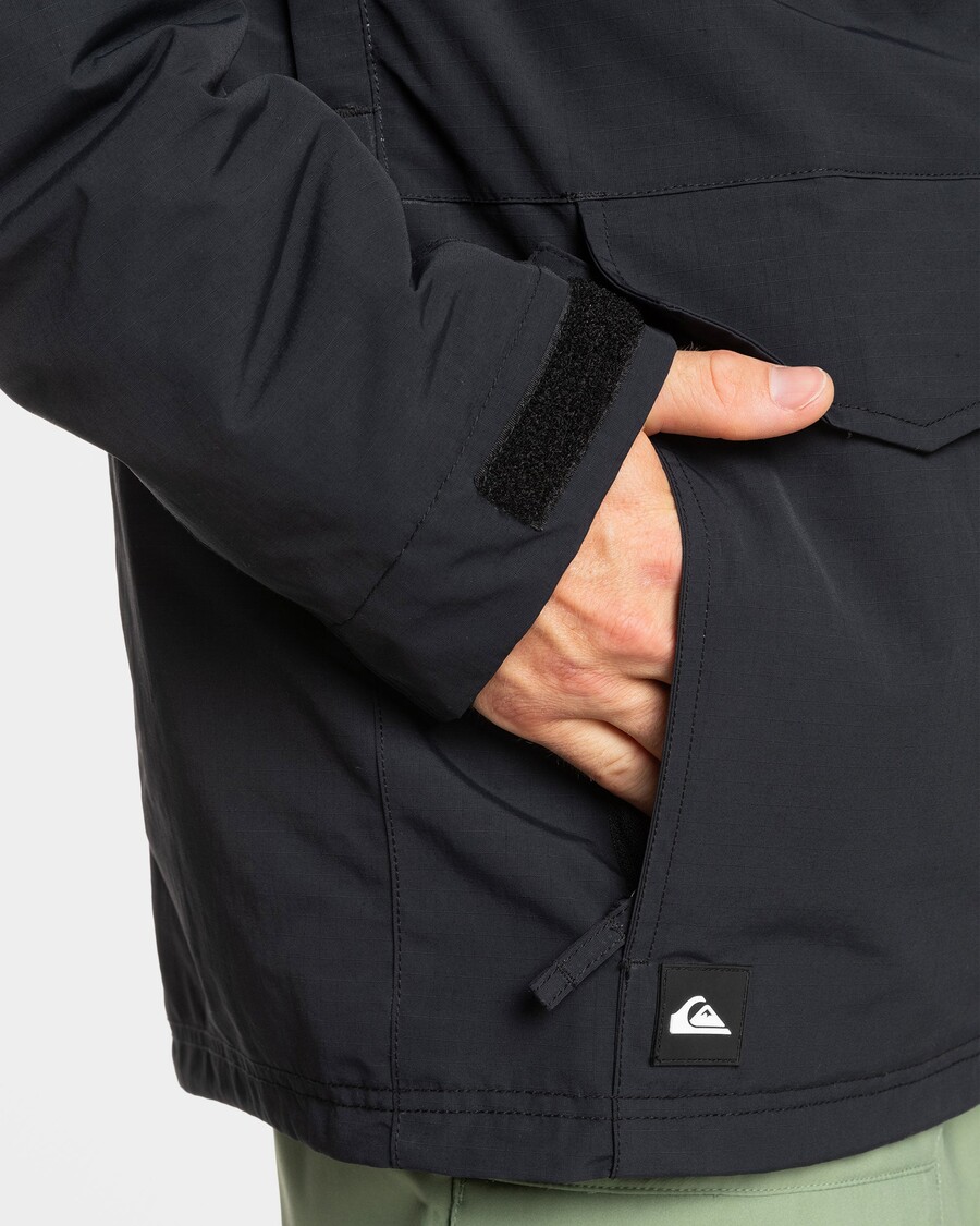 Quiksilver Fairbanks Sniega Jaka - Patiesi Melna