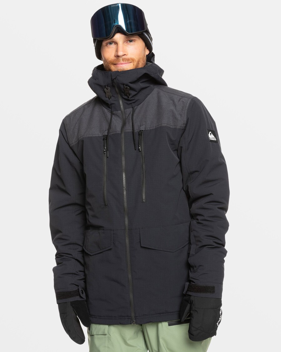Quiksilver Fairbanks Sniega Jaka - Patiesi Melna