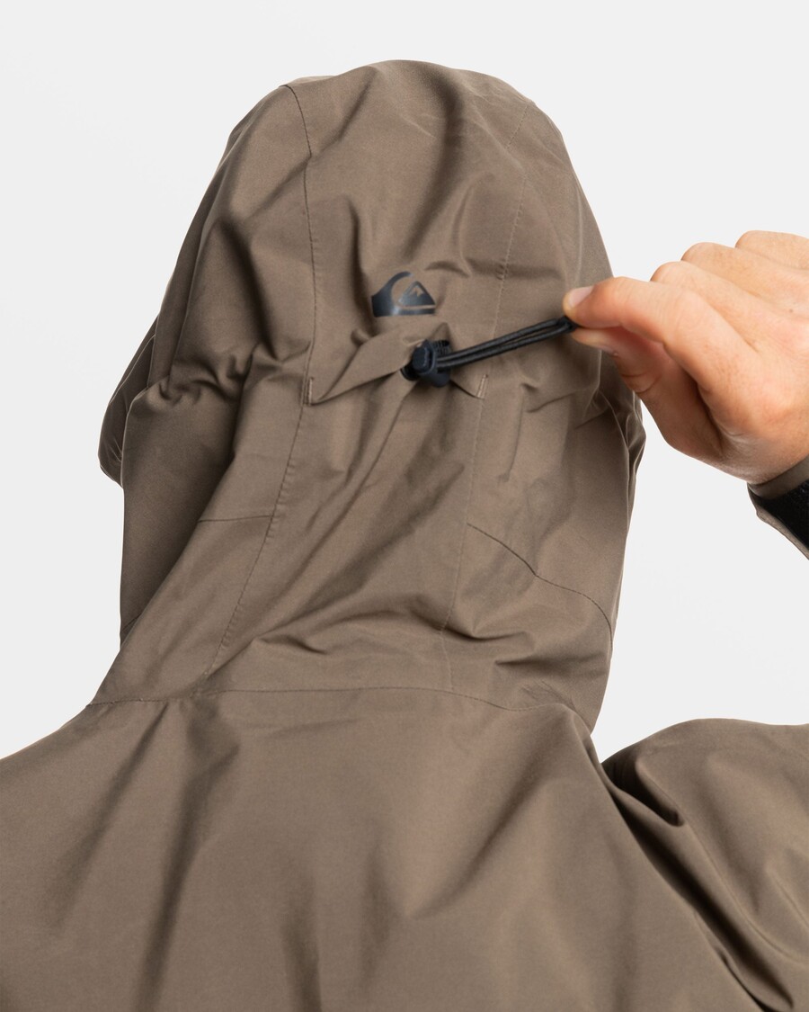 Quik Silver Forever Stretch Gore-Tex Snow Jacket - Canteen