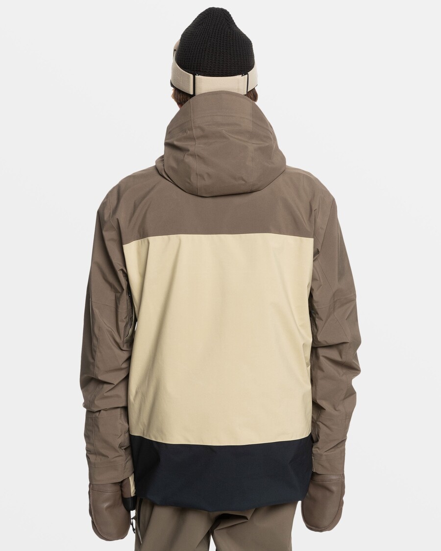 Quik Silver Forever Stretch Gore-Tex Snow Jacket - Canteen